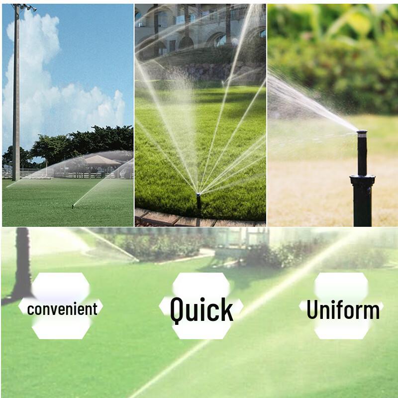 Weiruijia 360-Degree Pop-Up Lawn Sprinkler