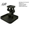 Desktop Aromatherapy Holder 3D Printed Gorilla Decorative Tray Squatting Figure with Dual-Tier Storage for Creative Animal Statue Keys Jewelry Small