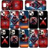 Phone Case for Samsung Galaxy S25 S23 S22 S24 Ultra FE A05 A06 A15 A16 A36 A37 A35 A54 A55 A56 A57 A25 A26 A53 A17 Spider Man Marvel Spiderman Cover