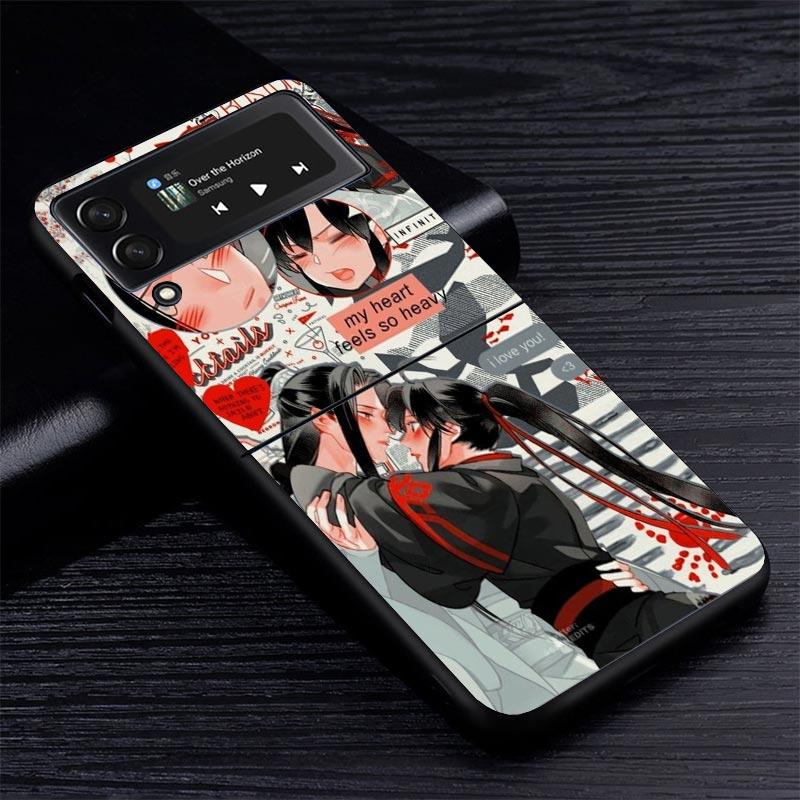 Mo Dao Zu Shi MDZS Manga Z Flip 7 Phnoe Case For Samsung Z Flip 6 5 4 3 5G Galaxy ZFlip7 ZFlip4 ZFlip5 ZFlip6 ZFlip3 Phone Cover