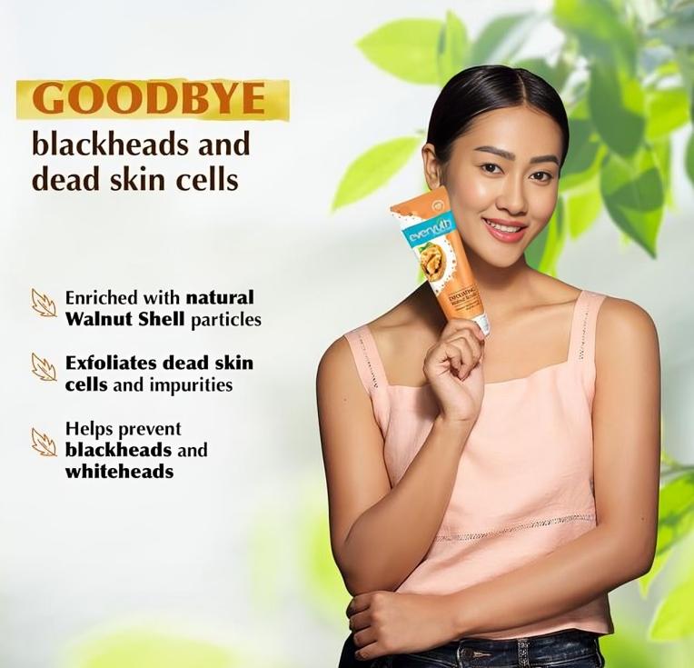 Everyuth Naturals Exfoliating Walnut Scrub Tube  200gm