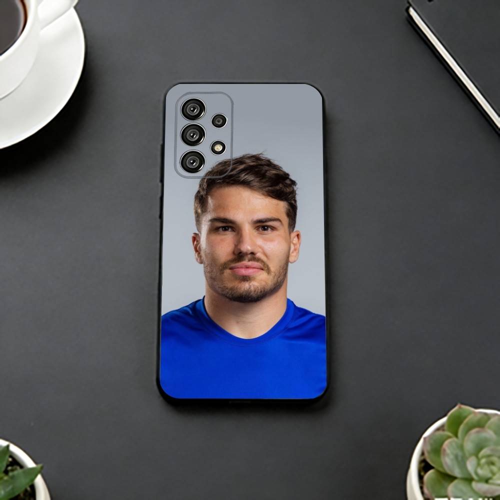 Antoine Dupont for Rugby Fans Phone Case For Samsung S25,S24,S21,S22,S23,S30,Ultra,S20,Plus,Fe,Soft Silicone Black Cover