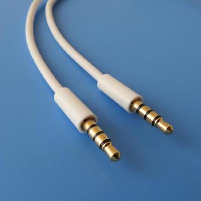 3.5mm Auditory Cable Male To Male Gold Plated Auditory Cord for Stereo and Microphones Applications