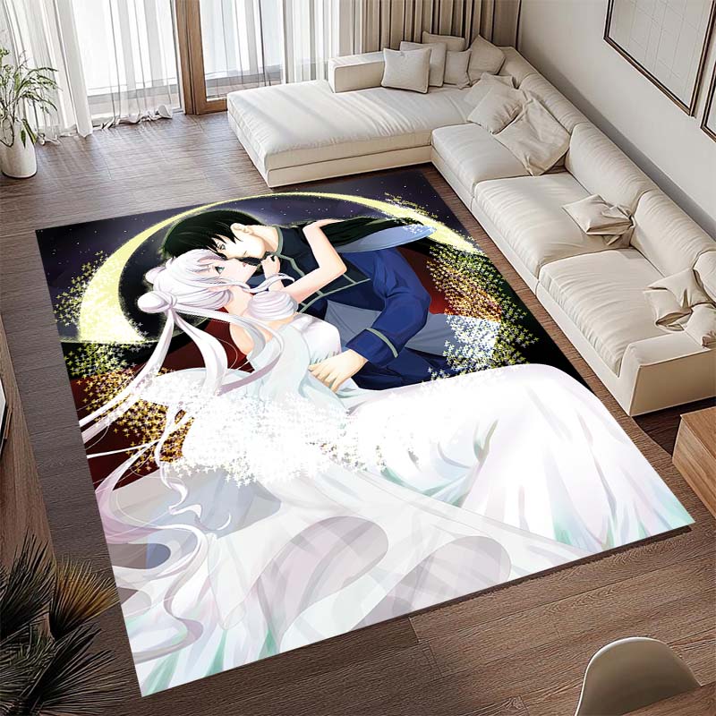 Diese beliebte Spielmatte im Anime-Design mit Pretty Guardian Sailor Moon besteht aus bequemem, weichem, dickem und rutschfestem Flan