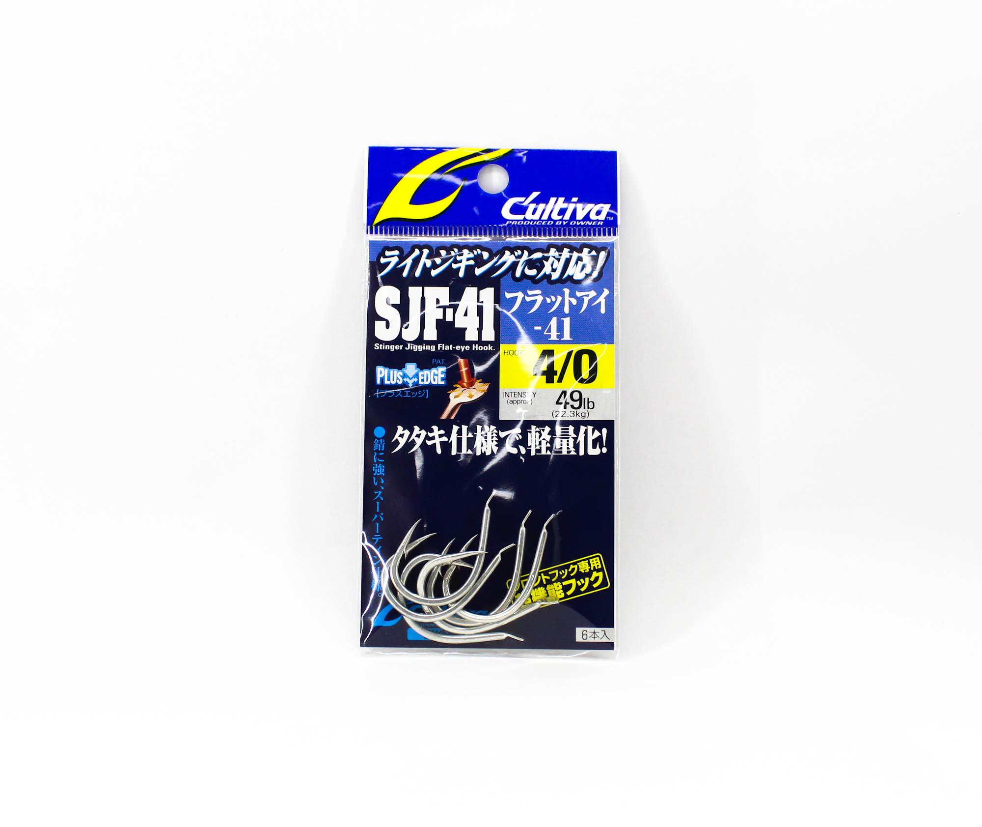 

Крючок для джиггинга Owner SJF-41 TN Stinger, размер 4/0 (0134)