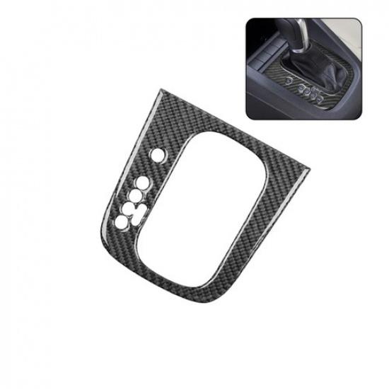 Auto Shifter Gear Console Trim Cover For Volkswagen Jetta 11-14 Carbon Fiber