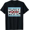 Chicago House Music - EDM DJ Retro Sliten T-shirt