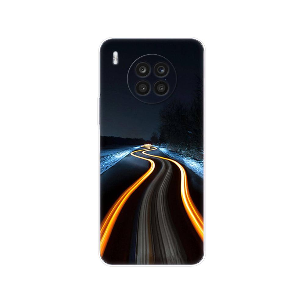 For Honor 50 Lite Case 6.67 Inch Silicon Back Cover Phone Case For Huawei Honor 50 Lite Soft Case TPU Bumper 50Lite Light Funda