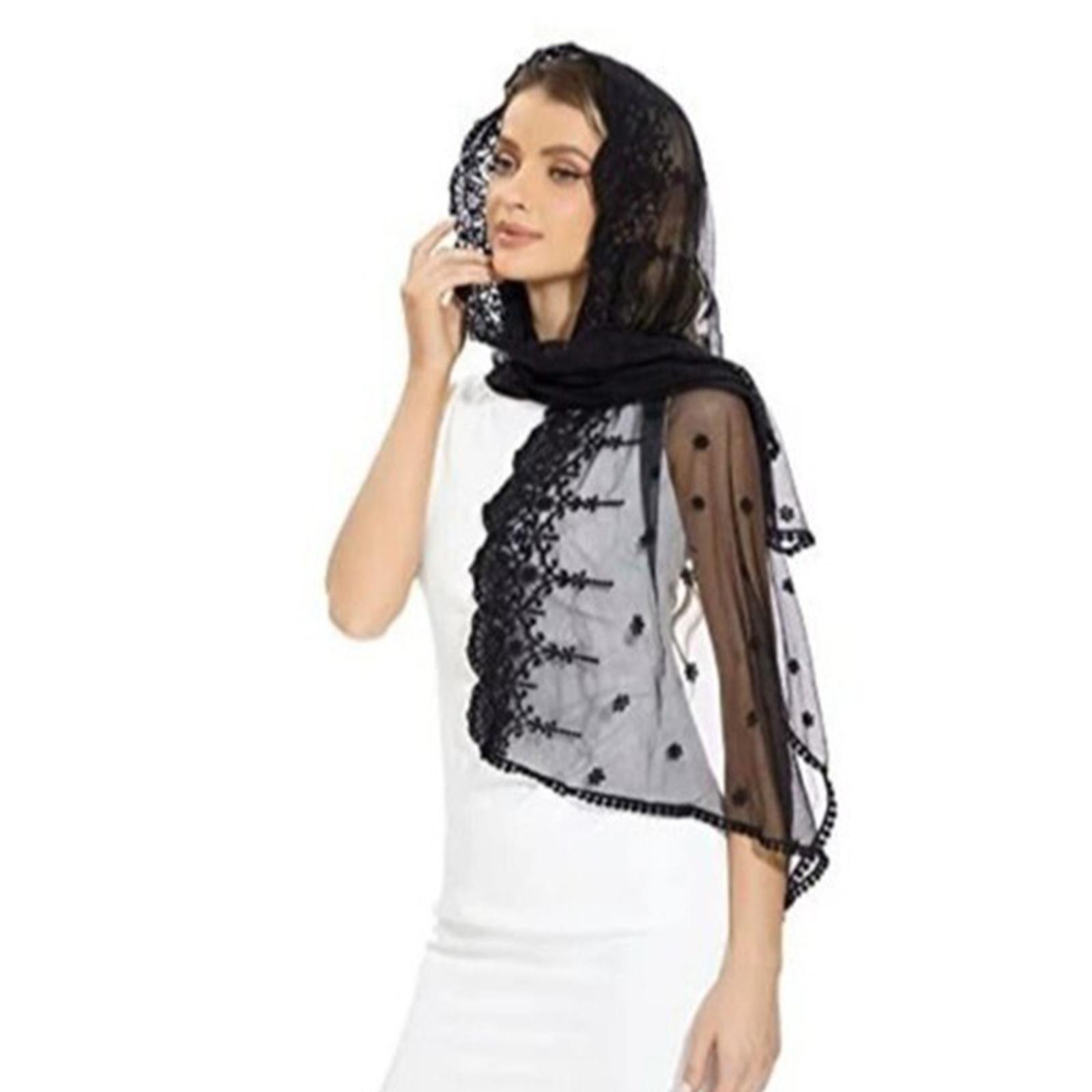 

Star Pattern Scarf With Motif Gentle On Skin Comfort Wear 1