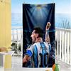 Messi Beach Towel High Absorbency & Quick-Dry Comfortable Lightweight