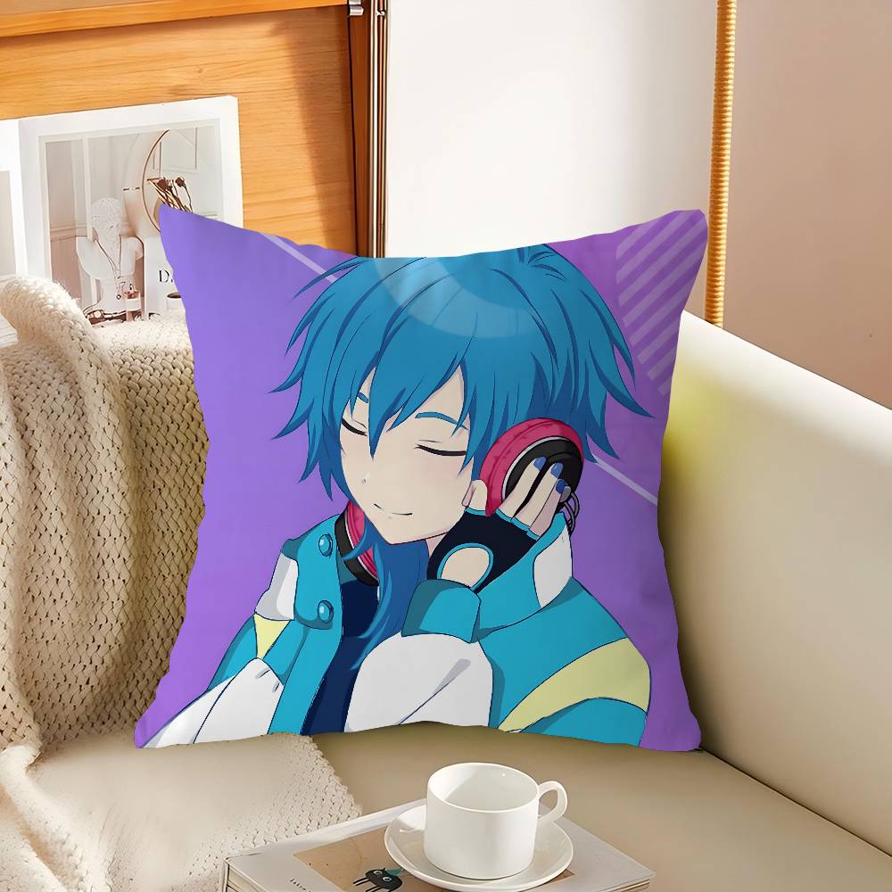 

D-DRAMAtical Murder Cushion Cover Inches Farmhouse Decor Home Throw Pillow Covers For Couch Decorations 12x12Inch