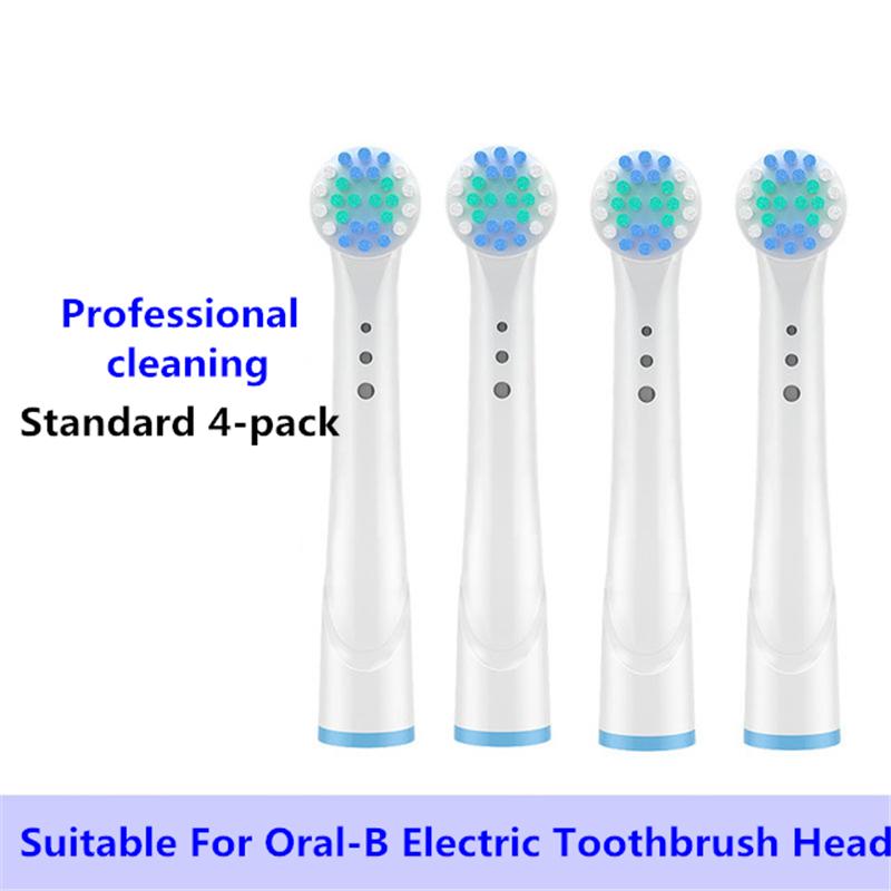 Electric Toothbrush Nozzles For Oral B Braun 3D White Floss Action Precision Clean Gum Care Universal Toothbrush Heads for OralB