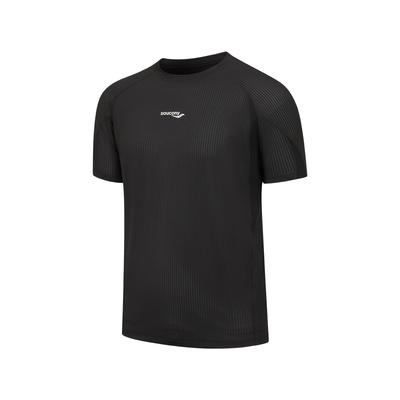 Round Neck Pullover Raglan Short Sleeve T-Shirt Men Tops SA2269ST31T-BK001