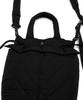 Lee Diamond Quilted Dual Pocket Helmet Bag Black