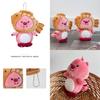 Cute Beaver Plush Toy Keychain Pendant With Soft Short Plush Wholesale Hanging Decoration For Bags