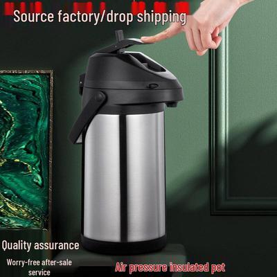 Large Capacity Stainless Steel Insulated Air Pressure Thermos Pot