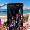 BLACKPINK Print Beach Towel, Versatile Lightweight Absorbent Beach Towel for Pool Surf Yoga Bathroom, Perfect Birthday Holiday Gift