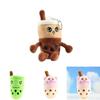 Cute Bubble Tea Plush Toy Keychain Pendant Great Addition To Any Bag Or Purse