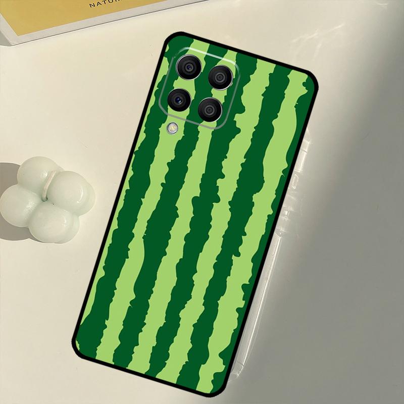 Schattige Zomer Fruit Watermeloen Voor Samsung Galaxy M15 M35 M21 M16 M06 M33 M13 M53 M11 M31 M55 M14 M34 M54 M12 M32 M52 Hoesje