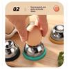 Stainless Steel Egg Puncher Sharp Rust-Resistant Pin No Mess Egg Piercer Tool for Home Kitchen Daily Cooking Breakfast