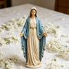 Estátua de Nossa Senhora para Decorações de Altar Católico, Figura da Mãe Bem-Aventurada, Presente Religioso para Mãe, Decorações Religiosas para Casa