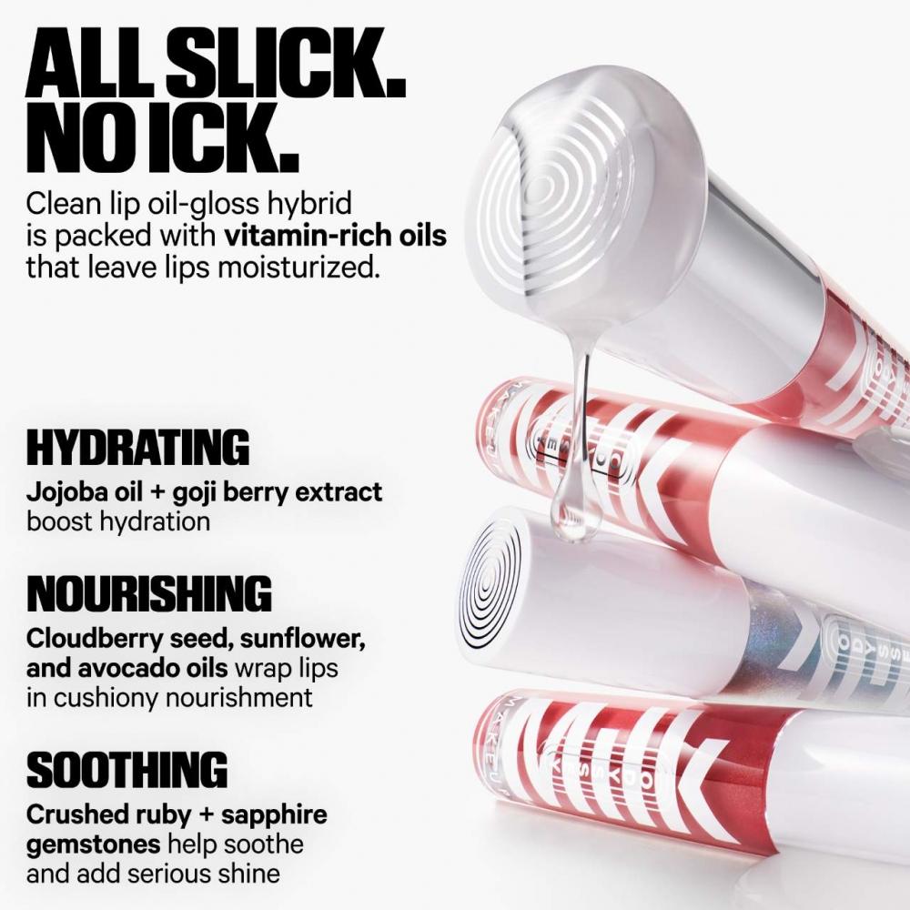 Milk Makeup Odyssey Feuchtigkeitsspendender Nicht Klebriger Lip Oil Gloss 0.2 Unzen 6.5 ml Explore Coral Shimmer