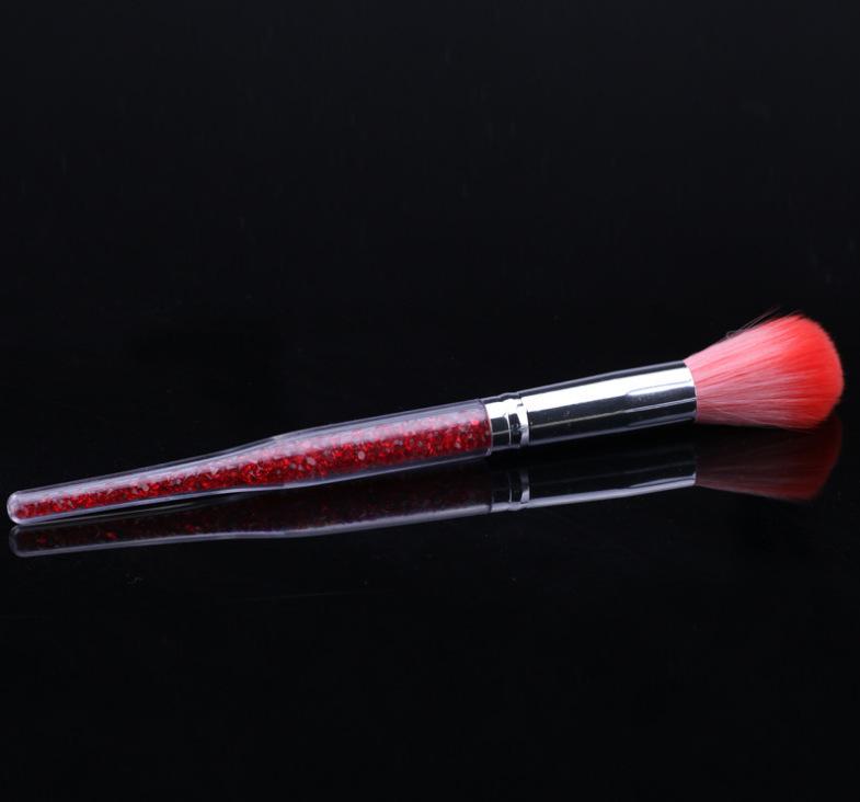 Diamond Long Handle Nail & Blush Brush for Cleaning and Dusting.