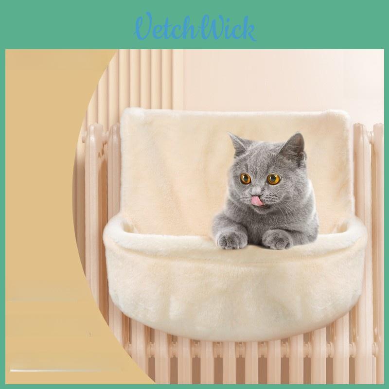 Pet Bed Hanging Style Plush Fabric Warm Cat Bed For Indoor And Outdoor Use