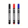 3 Pcs Permanent Paint Marker Pen Waterproof Black Pen For Tyre Oily Markers Quick Drying Signature Pen Stationery Supplie