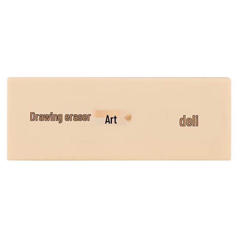 Deli Soft Rubber Art Erasers, 24 Count