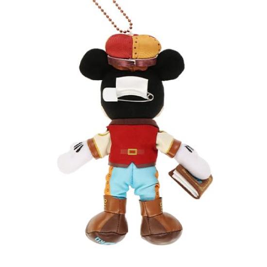 Mickey Mouse Plush Badge 20,000 Leagues Under the Sea Tokyo Disney Resort Exclusive 23rd Anniversary Special Goods