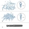 100Pcs Anti-Slip Tire Studs Screws Nails for Bicycle Hiking Shoes Anti-ice Snow Spikes