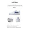 Nike Air Force 1 GS White Hyper Royal Kids Sneakers DV7762-103
