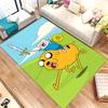Adventure Time (1) Tapijt Geschikt Voor Woonkamers Slaapkamers Computerruimtes Eetruimtes En Plaatsing Onder Tafels En Stoelen Ook Een Ideale Keuze Voor O