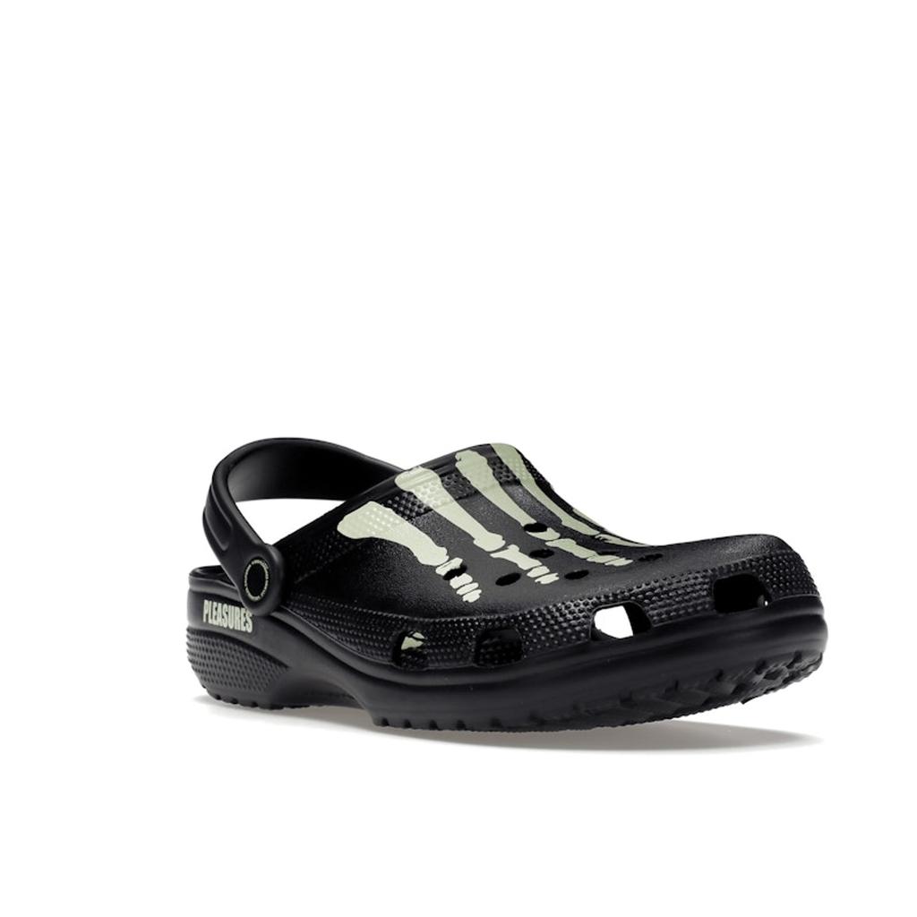 Crocs Pleasures X Classic Clog Skeleton - Glow In the Dark Unisex Sneakers Black 208267-001