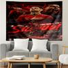 Man United Soccer Action Tapestry, Unique Design Tapestry, Suitable for Bedroom,Livingroom, Playroom,Heartwarming Fan Holiday Gifts