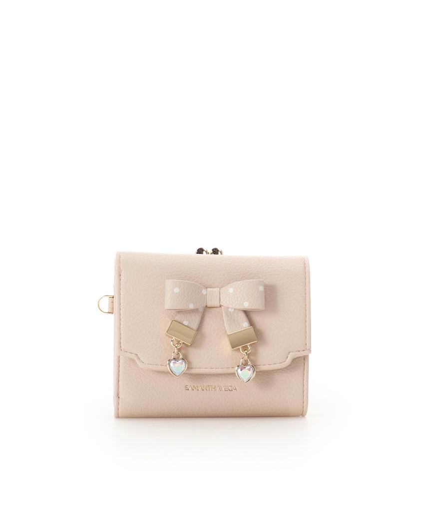 SAMANTHAVEGA Heart Dot Folding Wallet
