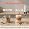 Electric Milk Frother Powerful Stainless Steel Drink Mixer Coffee Cappuccino Chocolate Foam Maker for Hot Drinks