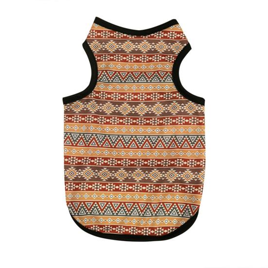 Trendy Ethnic Style Thin Pet Summer Shirt Tear-resistant Cat Vest Supplies