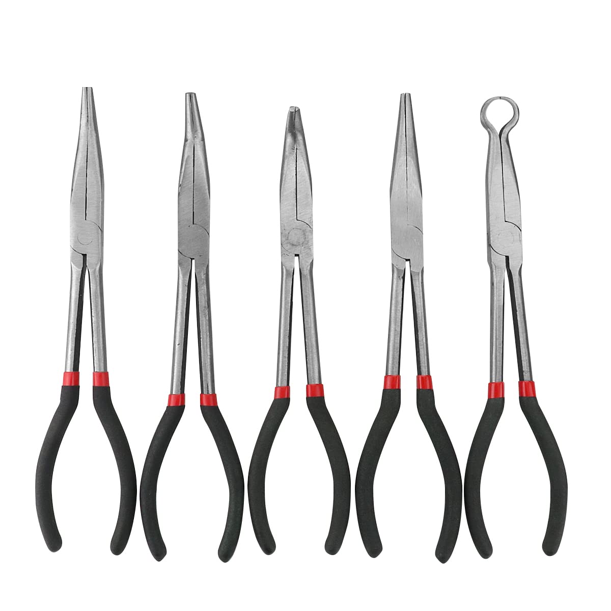 

Anni Radio Pliers Long Type Bent Tip Straight O Type Set of 5 25° 45° 90°