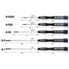 VESSEL Micro Screwdriver Precision Screwdriver for Phillips Head 99005PH Set, 5-piece set, Screws, +0000 / +000 / +00 / +0 / +1