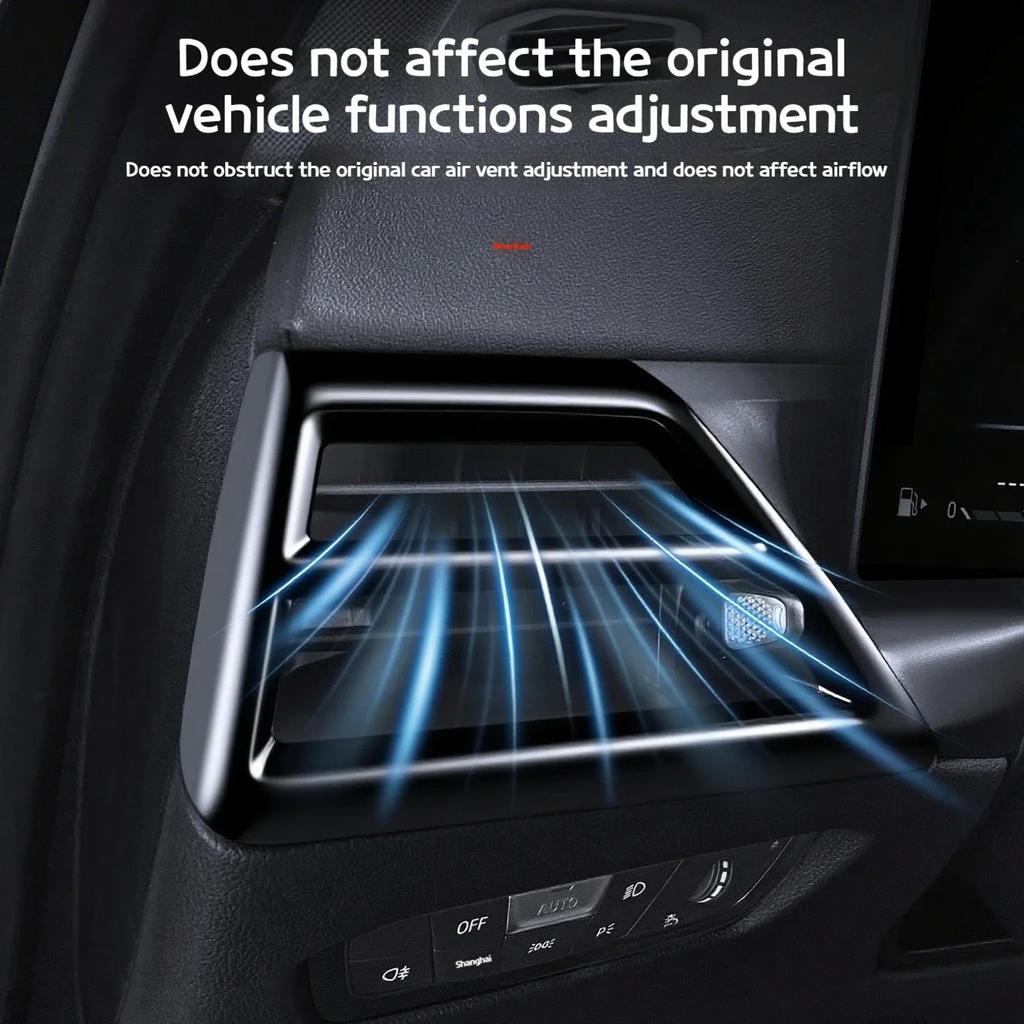 For BMW 3 series G20 2025 Car instrument panel air black conditioner trend protective cover decorative accessories