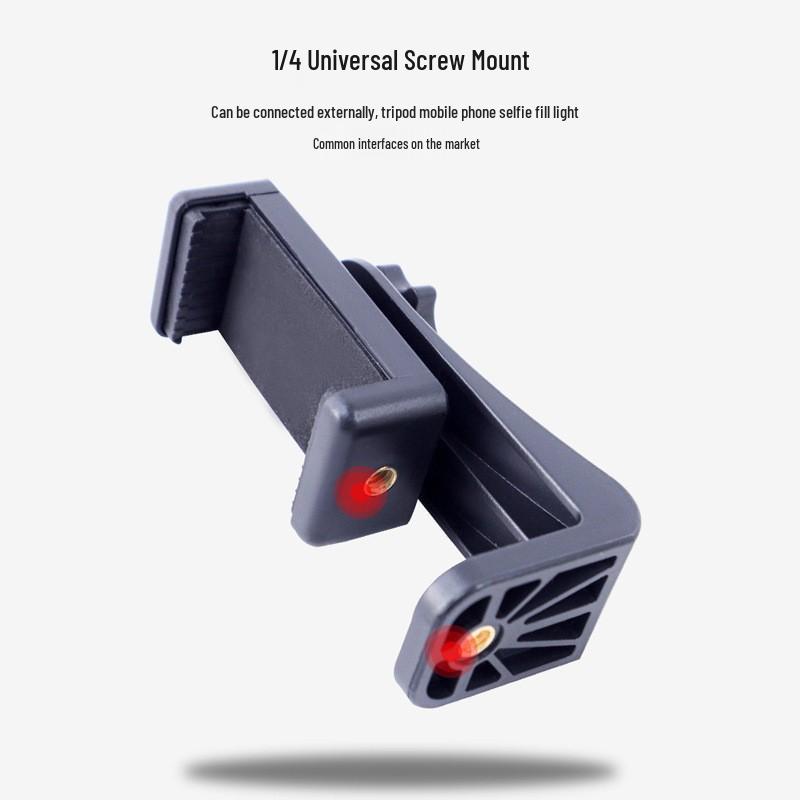 360° Rotating Universal Phone Clip for Vertical & Horizontal Live Streaming and Photography