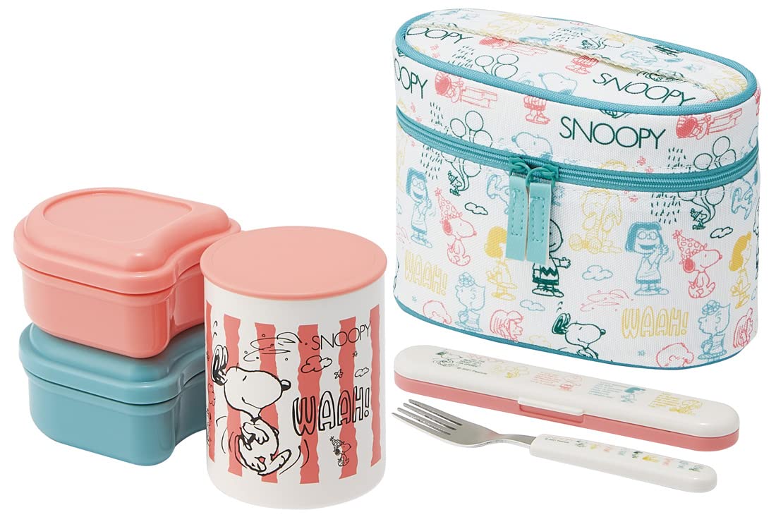 

Skater Antibacterial Thermal Lunch Box Lunch Jar Snoopy 560ml Awesome!! KCLJC6AG-A