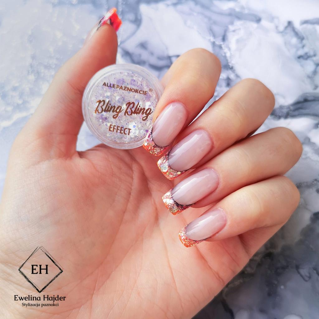Pyłek Do Paznokci Bling Bling Effect Allepaznokcie 1 G Nr 09