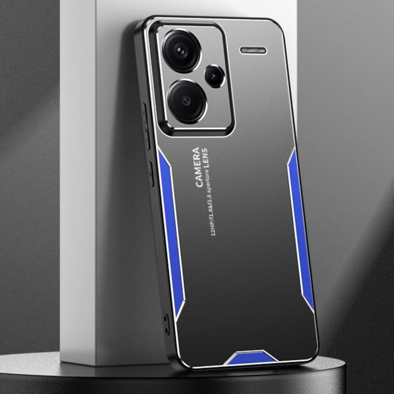 For Redmi Note 13 Pro+ 5G Case Metal Aluminum Protecting Lens Frost Case For Xiaomi Redmi Note 13 Pro Plus Prevent Fingerprints