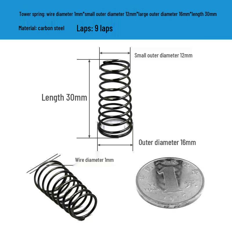 Belleville 304 Stainless Steel Compression Spring with High Elasticity