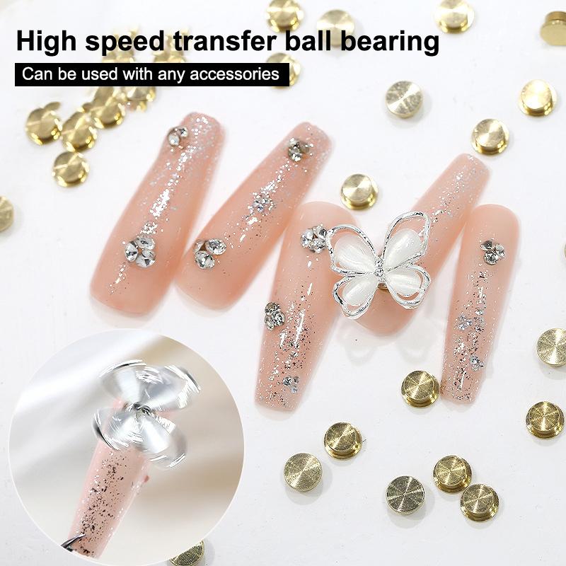 5 Stück Drehlager 11 Größen Maniküre Drehendes Schmuckzubehör Cartoon Universal Drehlager Drehbarer Transferkugel