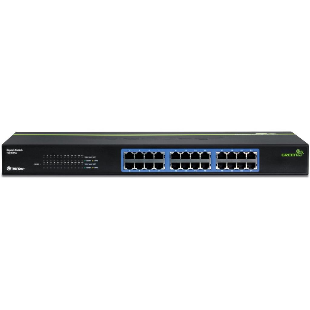 TRENDnet Gigabit GREENnet Switch Gigabit GREENnet Switch 24-port / 24-Port TEG-S24g [product]