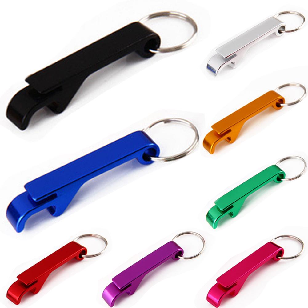1Pcs Portable 4in1 Bottle Opener Key Ring Chain Keyring Metal Beer Bar Tool Claw